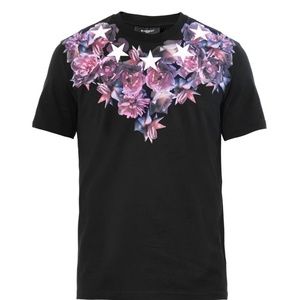 Givenchy Flower and Star Print Tshirt